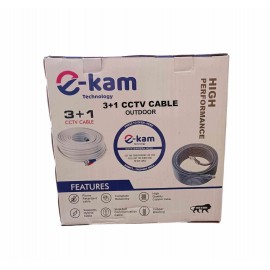 E-KAM 3+1 CABLE 90M OUTDOOR