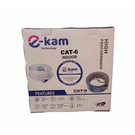 E-KAM CAT6 LAN CABLE 100M 