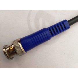 BNC CONNECTOR WIRE TYPE BLUE