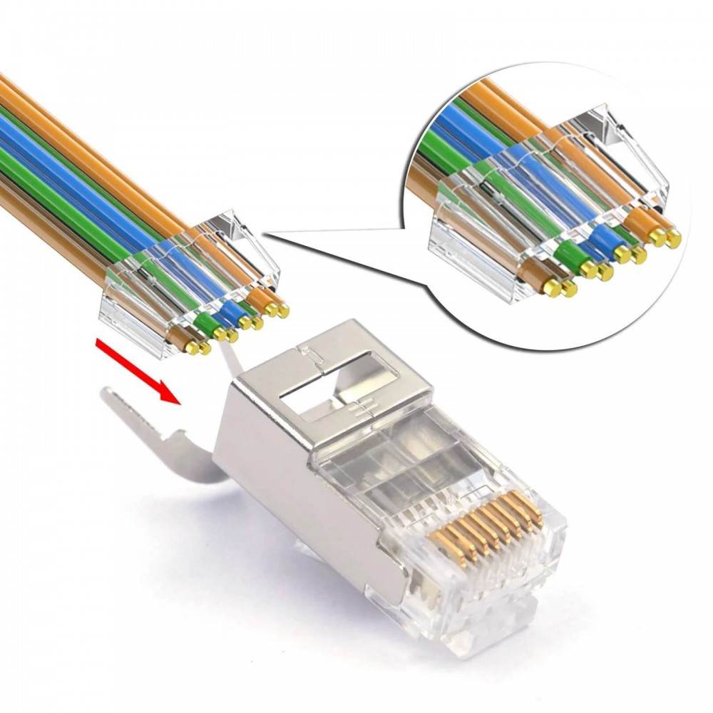 RJ45 CAT 7 CONNECTORS