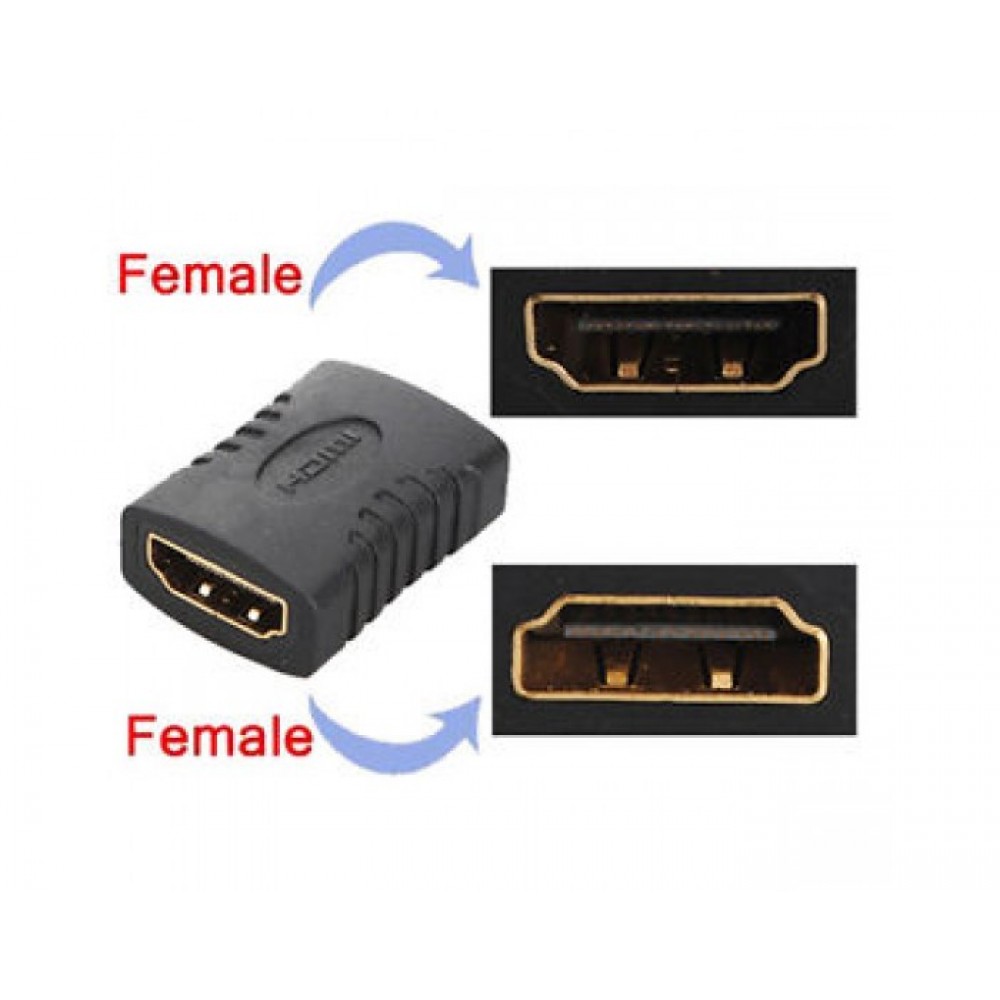 HDMI TO HDMI (FEMALE TO FEMALE) COUPLER (HDMI JOINTER)