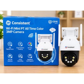CONSISTENT 3MP WIFI PAN TILT CAMERA CT-CM-3MWPT