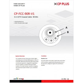 CP PLUS 3+1 CCTV CABLE 90M (CP-FCC-90R)