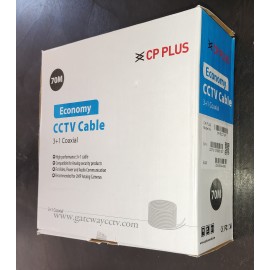 CP PLUS 3+1 CCTV CABLE 70M CP-ECC-70R	