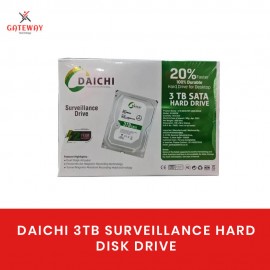 DAICHI 3TB SURVEILLANCE HARD DISK DRIVE