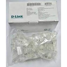 DLINK RJ45 CONNECTORS PACK OF 100 PCS