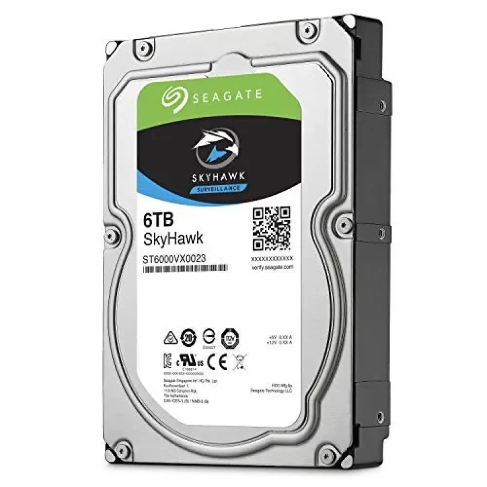 SEAGATE 6TB SURVEILLANCE HARD DISK DRIVE SKYHAWK