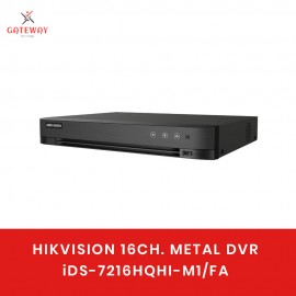 HIKVISION 16CH. METAL DVR iDS-7216HQHI-M1/FA