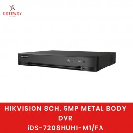 HIKVISION 8CH. 5MP METAL BODY DVR iDS-7208HUHI-M1/FA