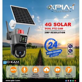 XPIA 4MP AOV SOLAR PTZ DUAL IMAGE 4G CAMERA XP-4G SOLAR-DLPTC40-O-KAM