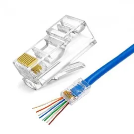 RJ45 CONNECTOR PASS THROUGH