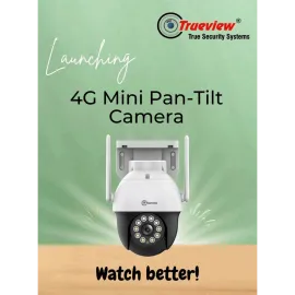 TRUEVIEW 4G SIM PAN TILT CAMERA T18120-BF