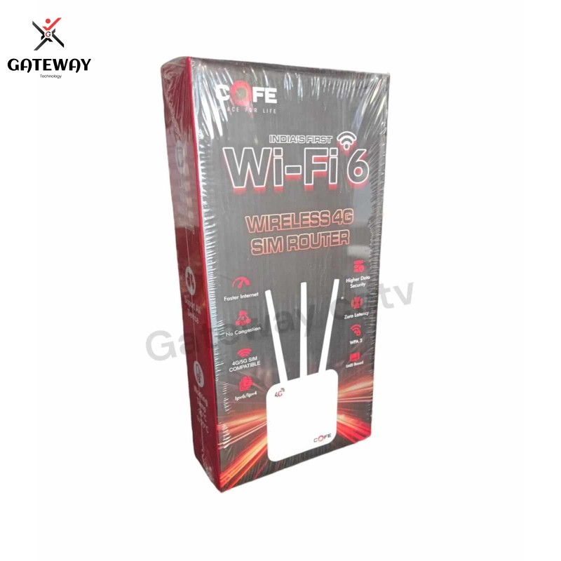 Coffee 3g Router COFE 4G ROUTER LAN+WIFI MODEL CF 903 - 3 ANTENNA WITH ADAPTER WIFI-6