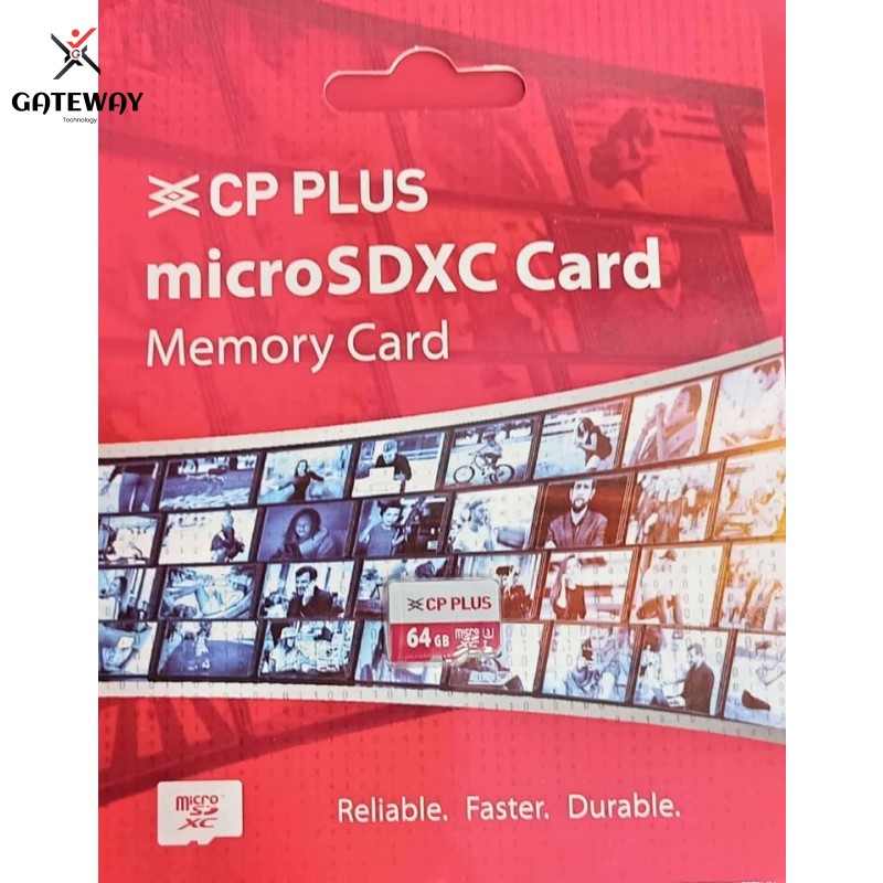 CP PLUS 64GB MICRO SD MEMORY CARD CP-UM64C