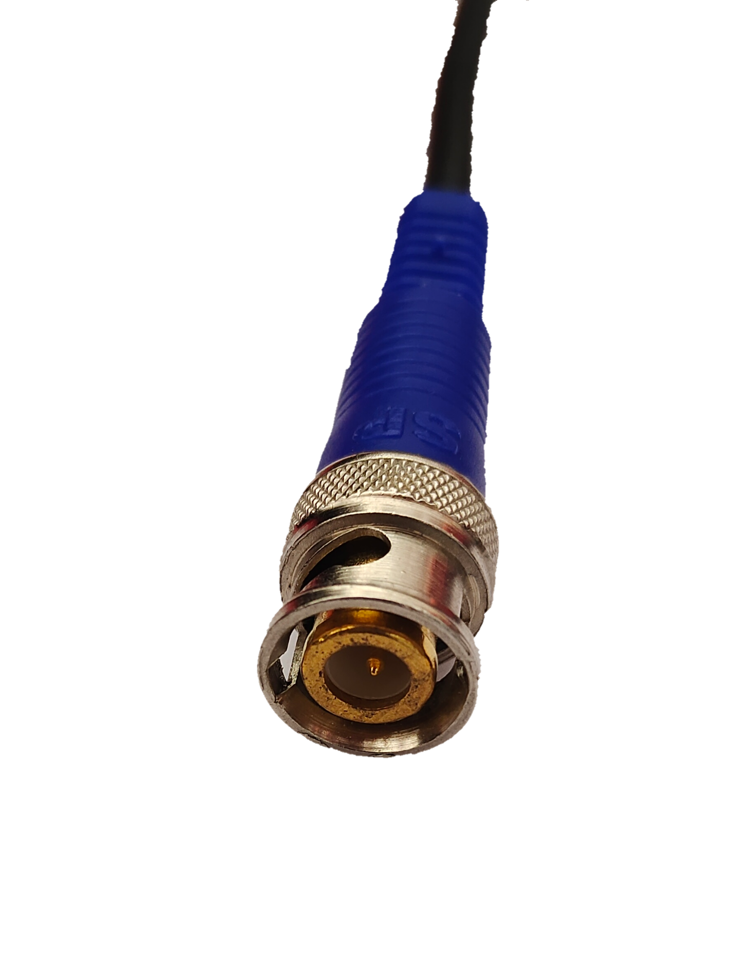 BNC CONNECTOR WIRE TYPE BLUE