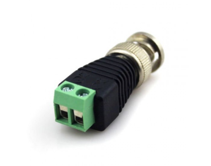 BNC CONNECTORS SCREW TYPE (GREEN)