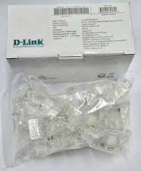 DLINK RJ45 CONNECTORS PACK OF 100 PCS