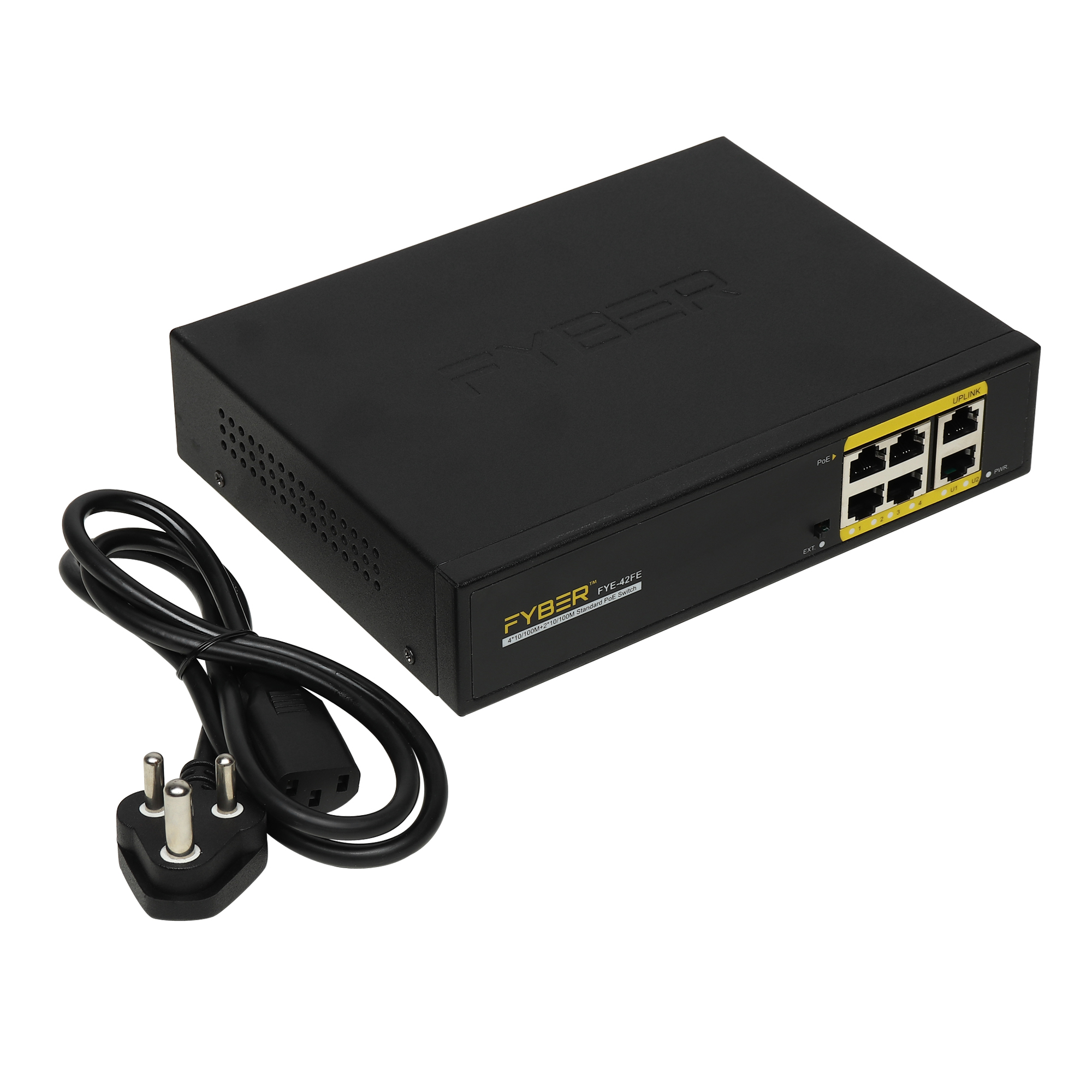 FYBER POE SWITCH 4+2 PORT FYA-42FE