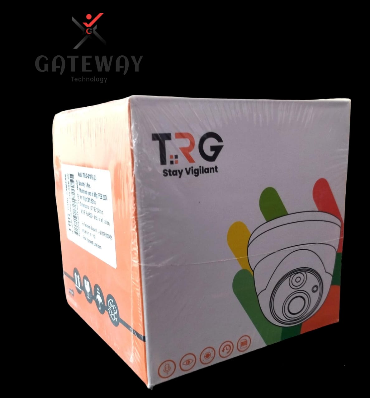 TRG IP 4MP COLOR DOME CAMERA TRG-D-401X-SA