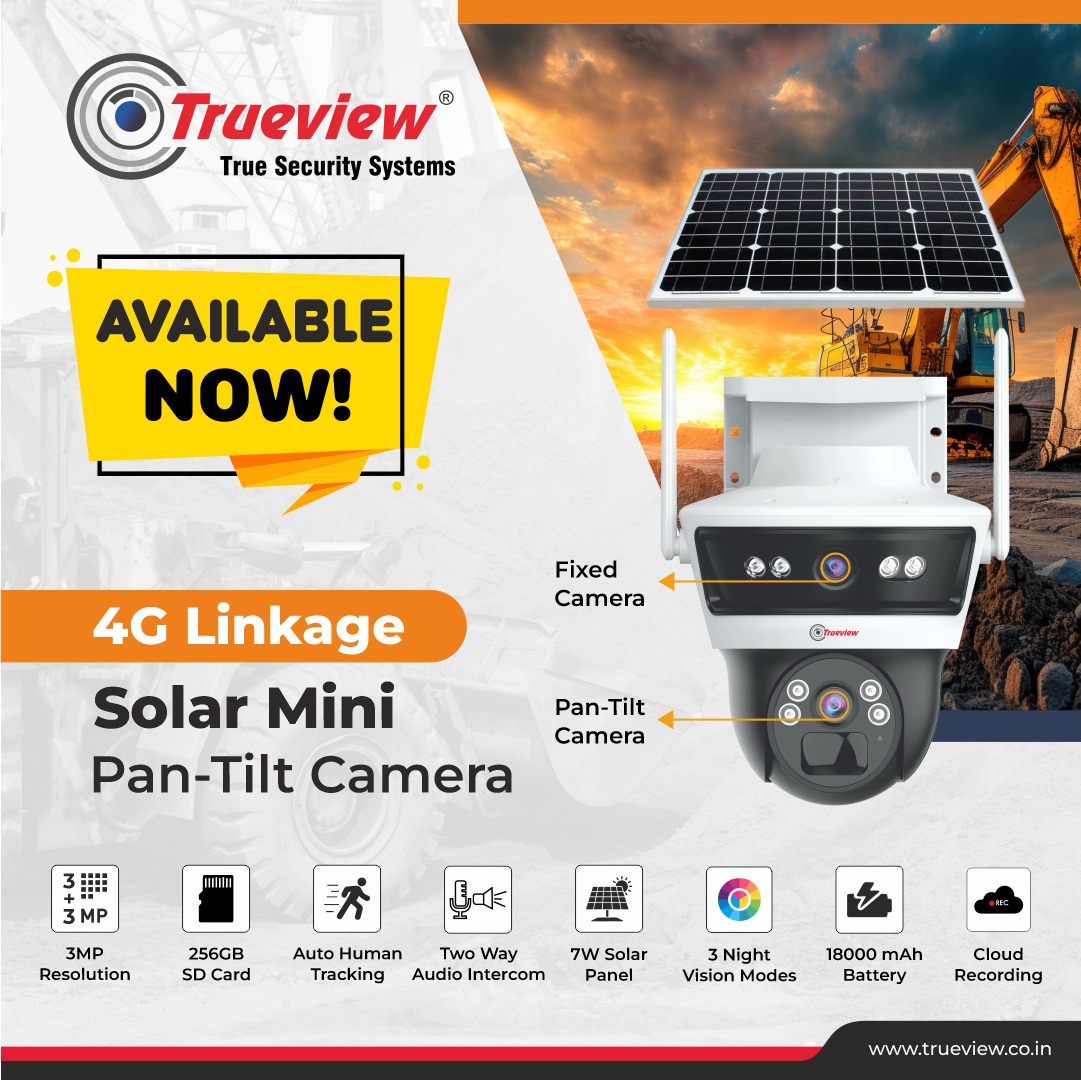 TRUEVIEW 4G SIM MINI PT SOLAR LINKAGE CAMERA T18200-A