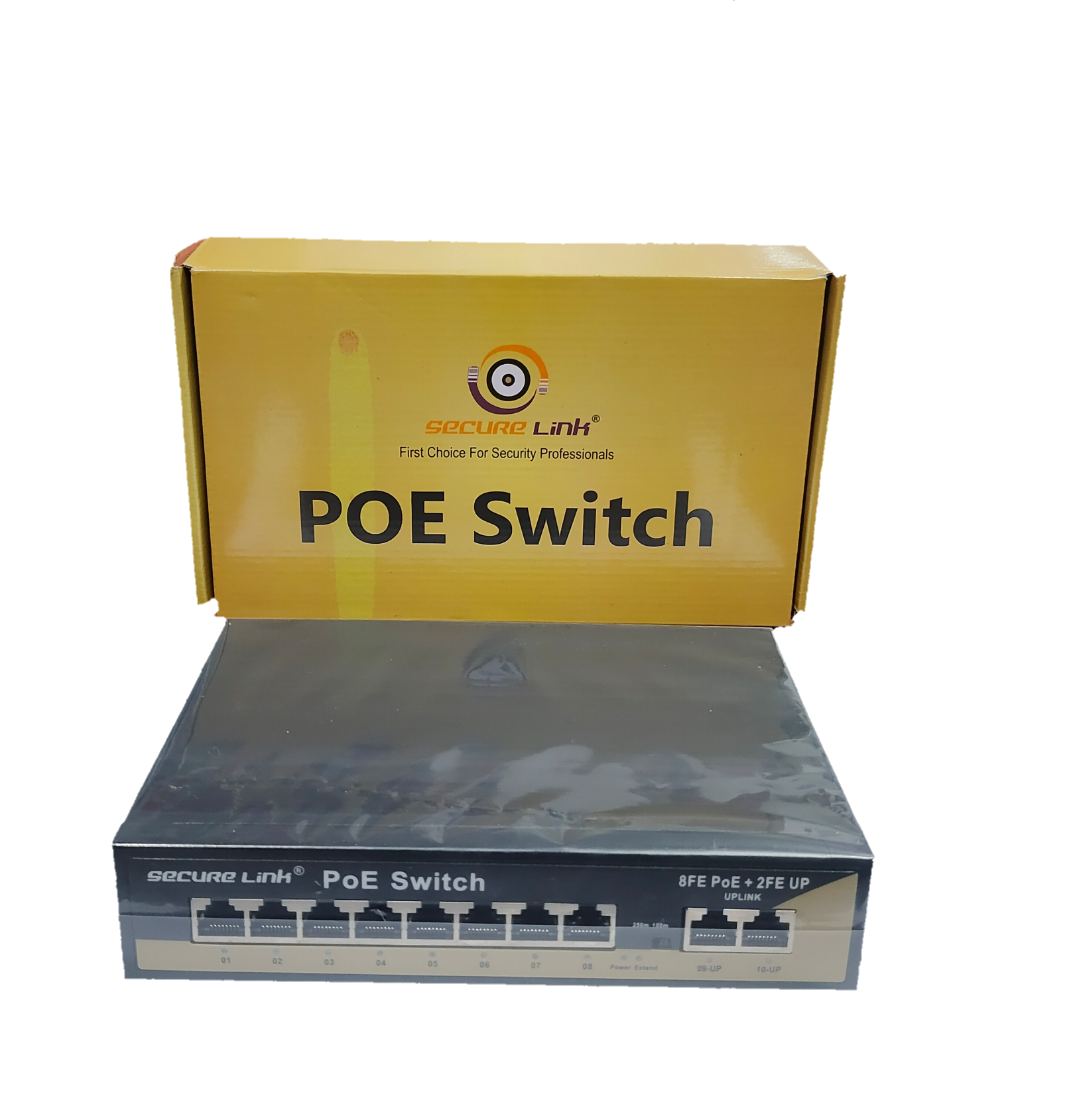 SECURE LINK POE SWITCH 8+2 GIGA UPLINK DS0802A-V2